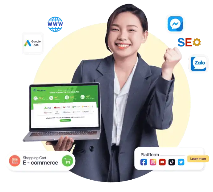 WebTamDuc ecosystem: website design, ecommerce and online marketing